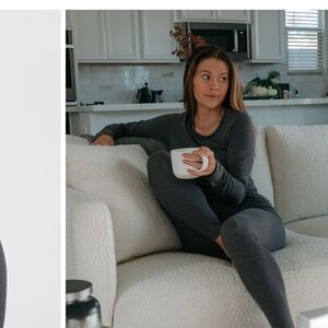 *Bundle* NWT Fabletics Restoreknit Ultra High-Waisted 7/8 Leggings 2 Pair Bundle